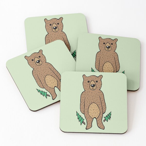 Item preview, Funny & Cute Friendly Brown Bear designed and sold by Graograman.