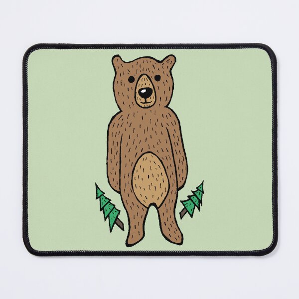 Item preview, Funny & Cute Friendly Brown Bear designed and sold by Graograman.