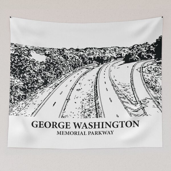 Item preview, George Washington Memorial Parkway designed and sold by Lakeric Cityscapes.