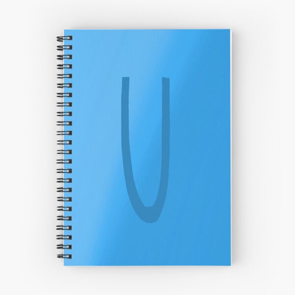 Item preview, Light Blue U with Gradient Background designed and sold by MusicQueen17.