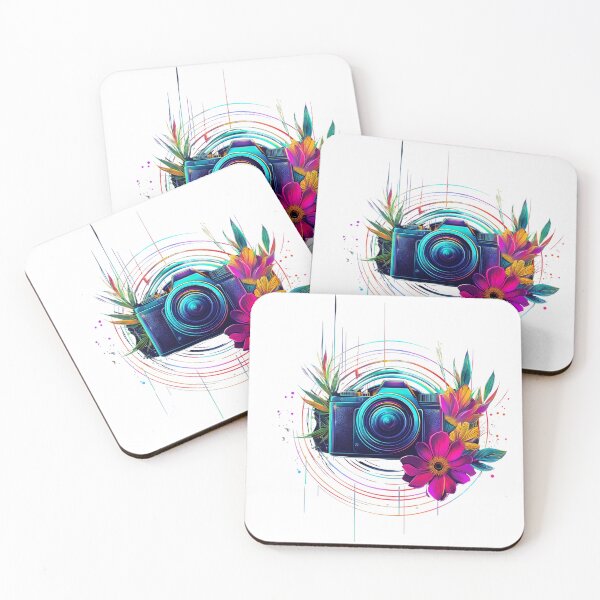 Item preview, Futuristic Floral Camera Design designed and sold by ByNicoleSara.