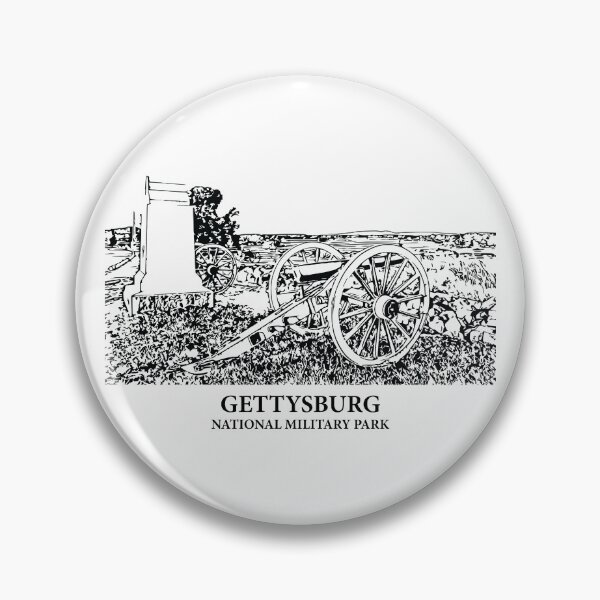 Item preview, Gettysburg National Military Park designed and sold by Lakeric Cityscapes.
