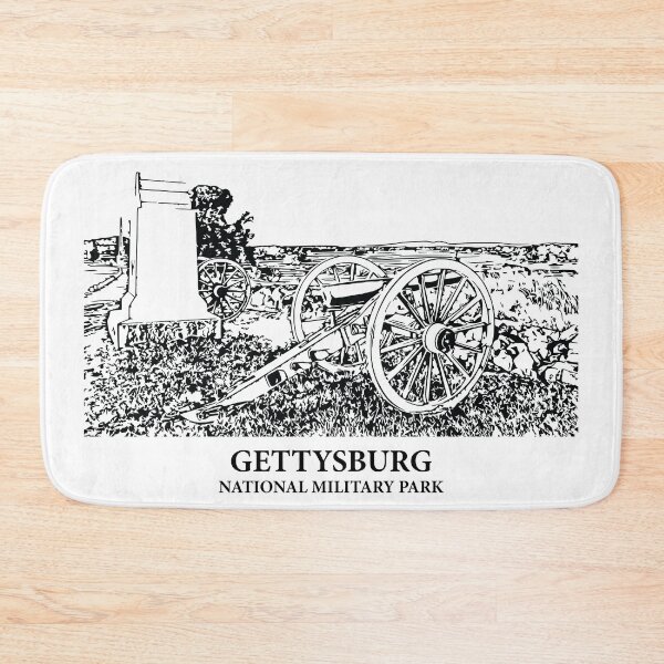 Item preview, Gettysburg National Military Park designed and sold by Lakeric Cityscapes.