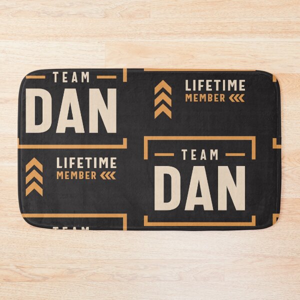 Item preview, Team Dan Lifetime Member Funny Name Dan designed and sold by cidolopez.