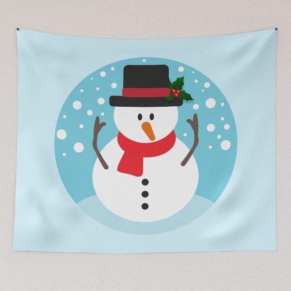 Item preview, Winter Snowman T-Shirt designed and sold by GraceCreation.
