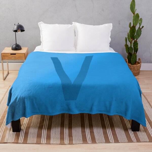 Item preview, Light Blue V with Gradient Background designed and sold by MusicQueen17.