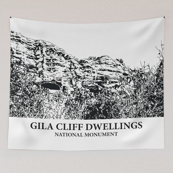 Item preview, Gila Cliff Dwellings National Monument designed and sold by Lakeric Cityscapes.
