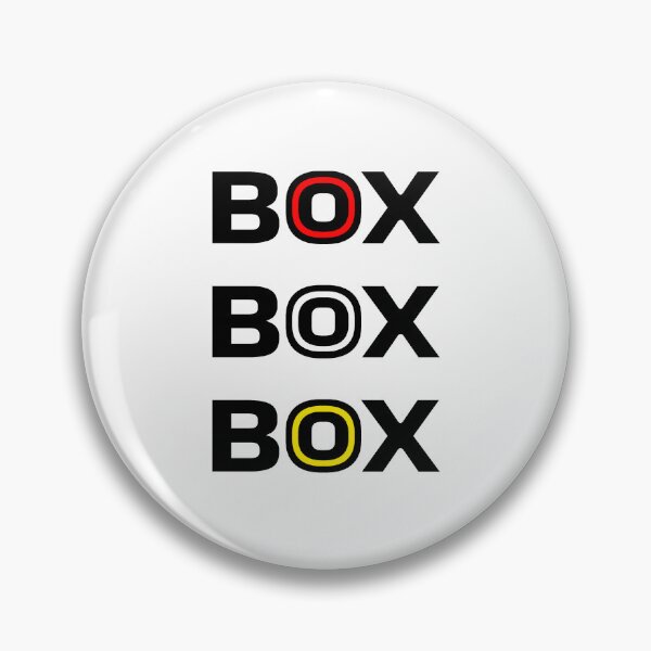 Item preview, F1 Box Box Box in Tyre Colours (dry) designed and sold by Dougie Middleton.