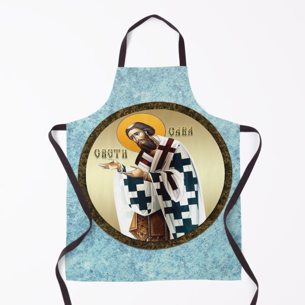 Item preview, Saint Savva, the First Serbian Archbishop Circle icon new 4 designed and sold by ikonesrb.