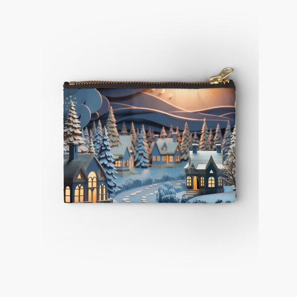 Item preview, Paper Craft - Snowy Town designed and sold by KootenayDesigns.