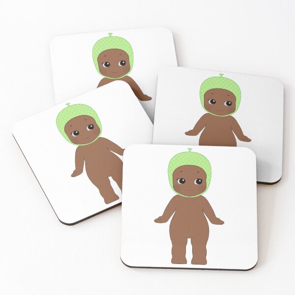 Item preview, Brown Sonny Angel With Melon Hat 2 designed and sold by lilacbokeh.