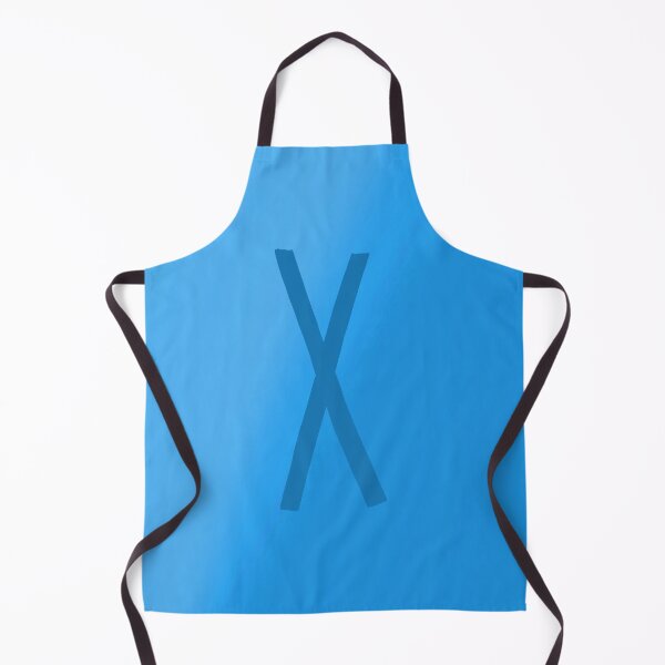 Item preview, Light Blue X with Gradient Background designed and sold by MusicQueen17.