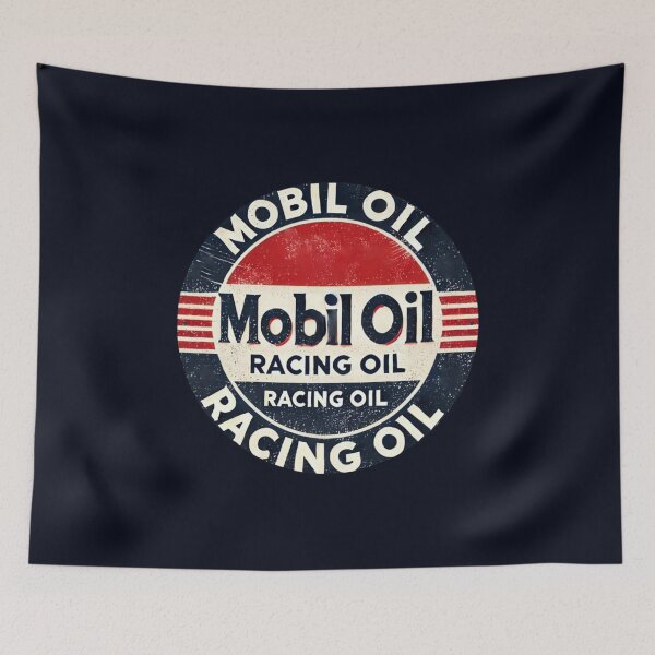 Item preview, Mobil Oil Racing Oil designed and sold by FutureTraveller.