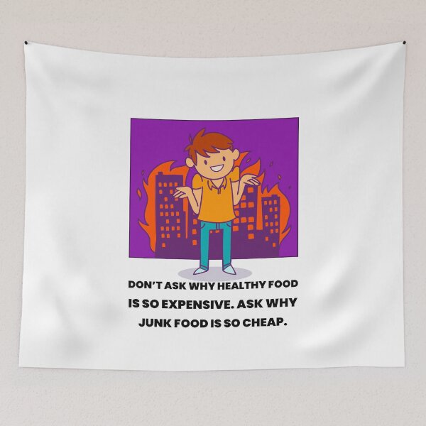 Item preview, What Makes Junk Food Ridiculously Affordable? designed and sold by EngagingLayout.