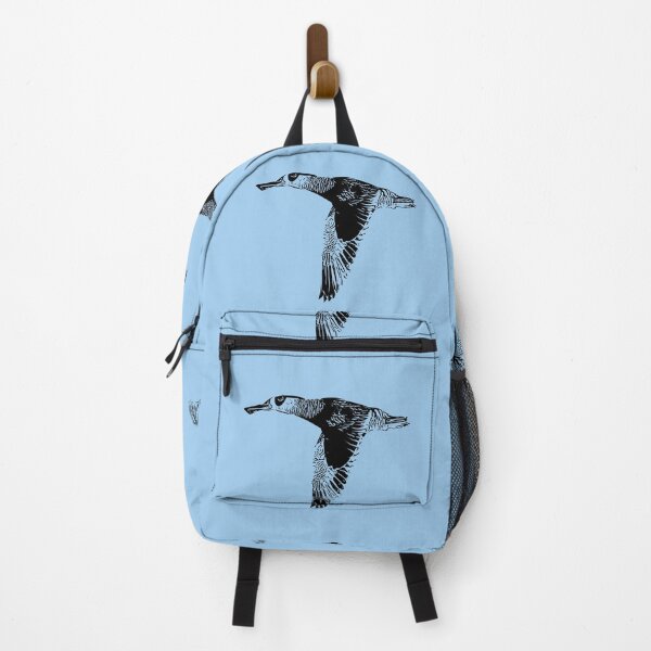 Item preview, Pink-eared Duck Flying Black Design designed and sold by designsasstultd.