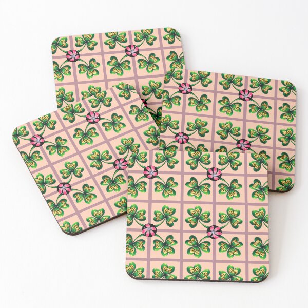 Item preview, Lucky Clover Hearts designed and sold by Grang Art Artistic Designs.