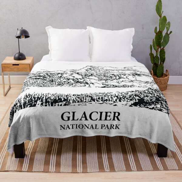 Item preview, Glacier National Park designed and sold by Lakeric Cityscapes.