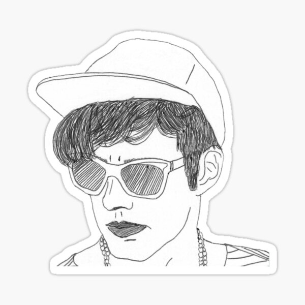 Vista previa del artículo con la obra «Diseño de Ezra Furman», diseñado y vendido por winbutlers.