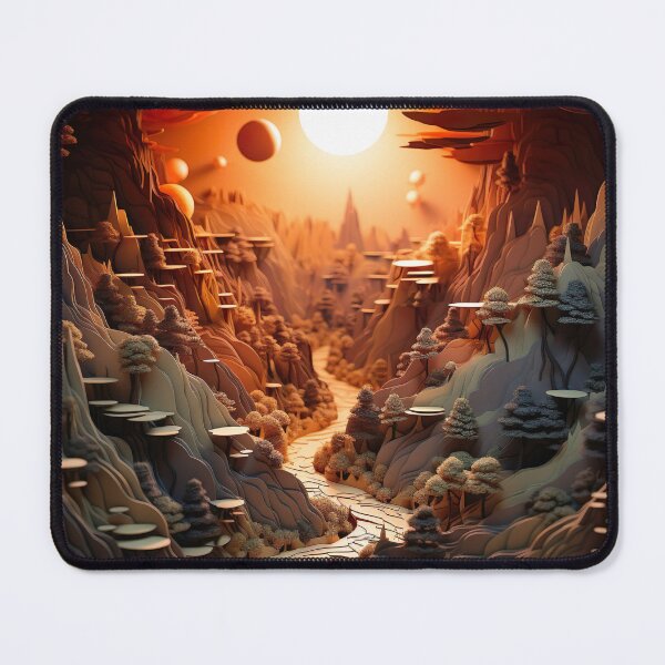 Item preview, Paper Craft - Sunset Valley designed and sold by KootenayDesigns.