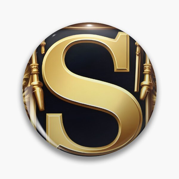 Item preview, a regal and ornate crest featuring a prominent letter "S" designed and sold by ShihawyAhmad.
