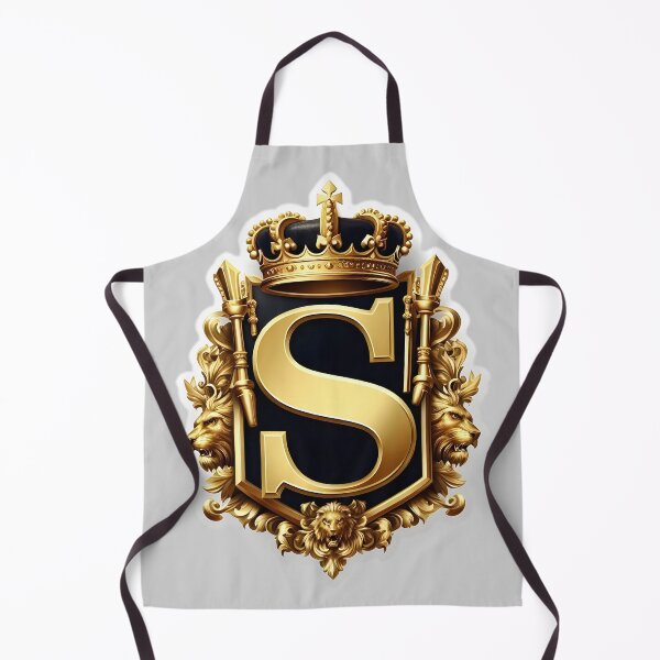 Item preview, a regal and ornate crest featuring a prominent letter "S" designed and sold by ShihawyAhmad.