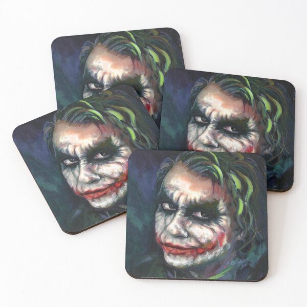 Item preview, Fragile Gaze Inspired By Heath Ledger Painted By Barrie J Baker designed and sold by Lakes-Legends.