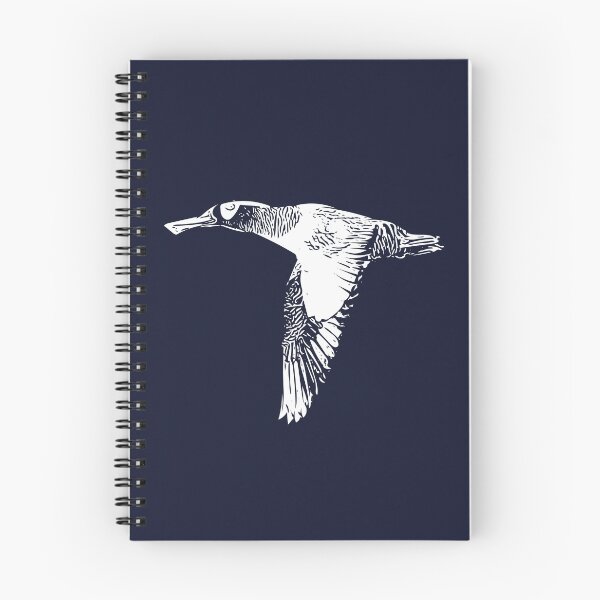 Item preview, Pink-eared Duck Flying White Design  designed and sold by designsasstultd.