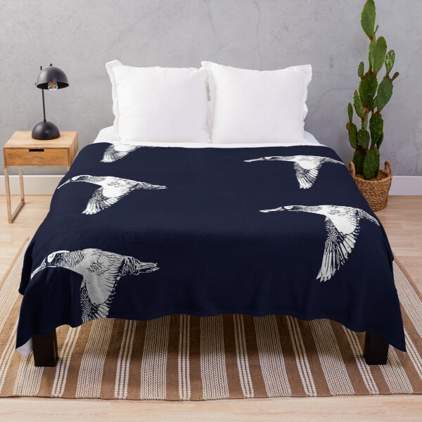 Item preview, Pink-eared Duck Flying White Design  designed and sold by designsasstultd.