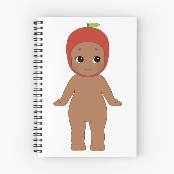 Item preview, Brown Sonny Angel With Apple Hat 3 designed and sold by lilacbokeh.