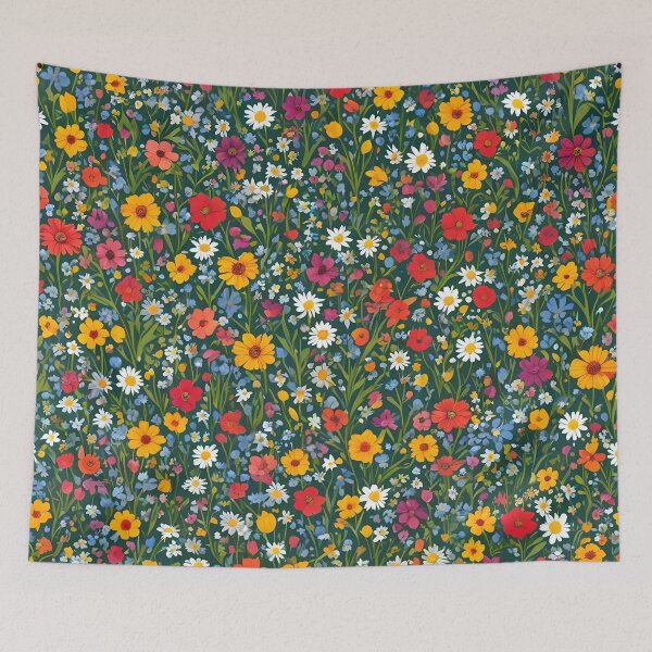 Item preview, Colorful Floral Pattern designed and sold by ByNicoleSara.