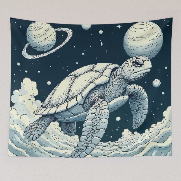 Item preview, Cosmic Drift: The Space Sea Turtle designed and sold by NaturePixel.