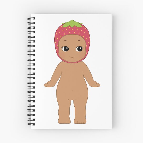 Item preview, Brown Sonny Angel With Strawberry Hat 4 designed and sold by lilacbokeh.