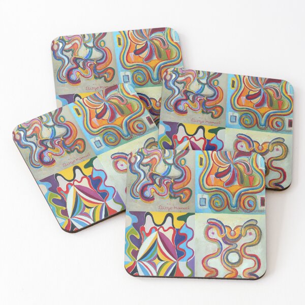 Item preview, 4 pop abstract designed and sold by Diego Manuel Rodriguez.