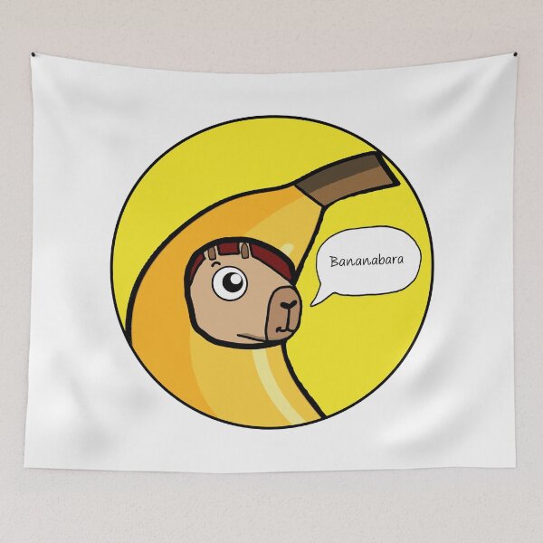 Item preview, Bananabara Capybara! designed and sold by ProfanityFarm.