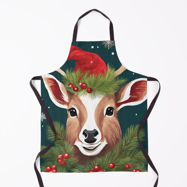 Item preview, Christmas reindeer drawing designed and sold by Lilou13Magasin.