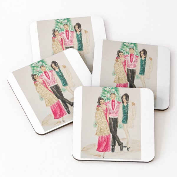 Item preview, Christmas Fashion Illustration Family designed and sold by natholegdesigns.