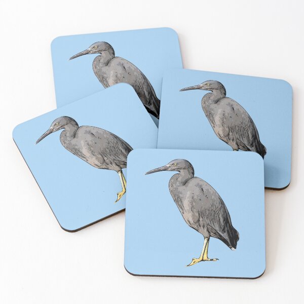 Item preview, Pacific Reef-Heron Black Alternate Design  designed and sold by designsasstultd.
