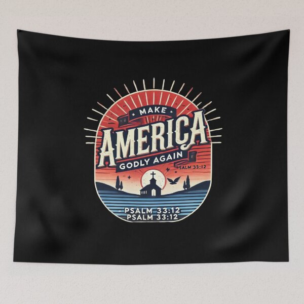 Item preview, Make America godly again psalm designed and sold by Mateusz Majcherek.