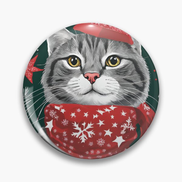 Item preview, Christmas cat designed and sold by Lilou13Magasin.