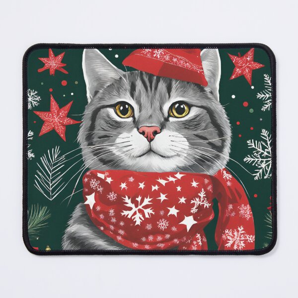 Item preview, Christmas cat designed and sold by Lilou13Magasin.