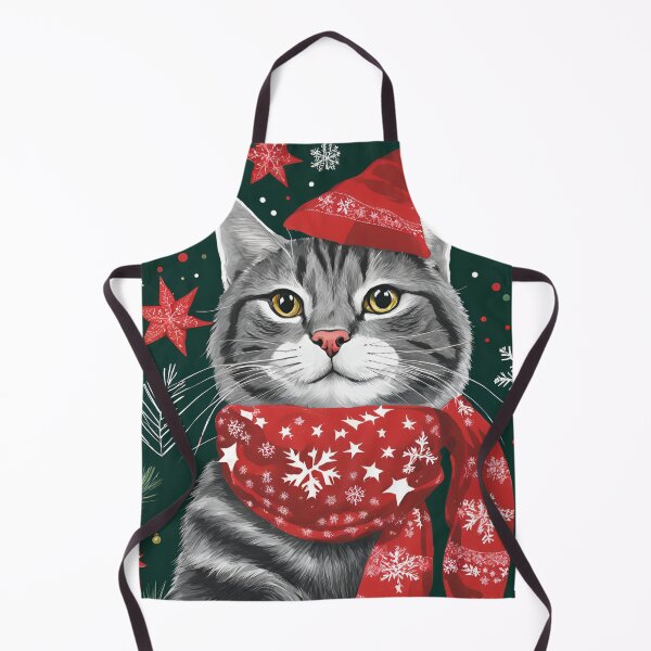 Item preview, Christmas cat designed and sold by Lilou13Magasin.