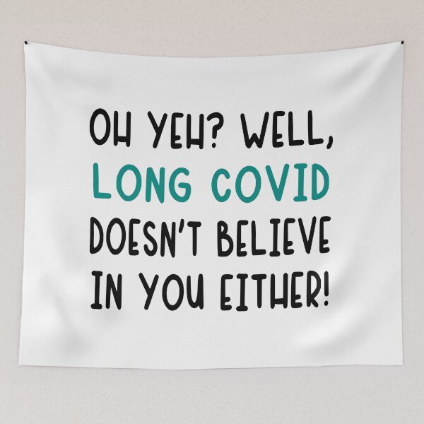 Item preview, Long Covid Doesn't Believe In You Either T-Shirts Hoodies Funny Tees Humorous MECFS Is Real Disorder Gifts designed and sold by ChronicillnessT.