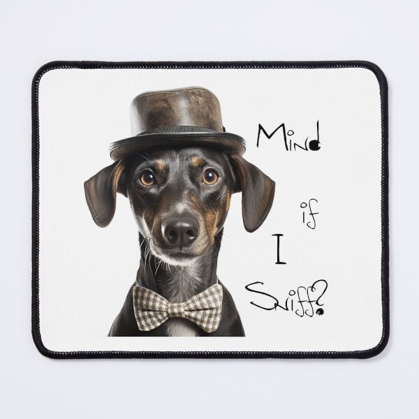 Item preview, Dapper Doggo Delight: Elegant Top Hat Canine Art for Classy Collectors designed and sold by Ignorant-Artist.
