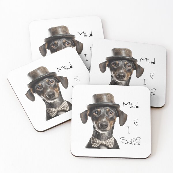 Item preview, Dapper Doggo Delight: Elegant Top Hat Canine Art for Classy Collectors designed and sold by Ignorant-Artist.