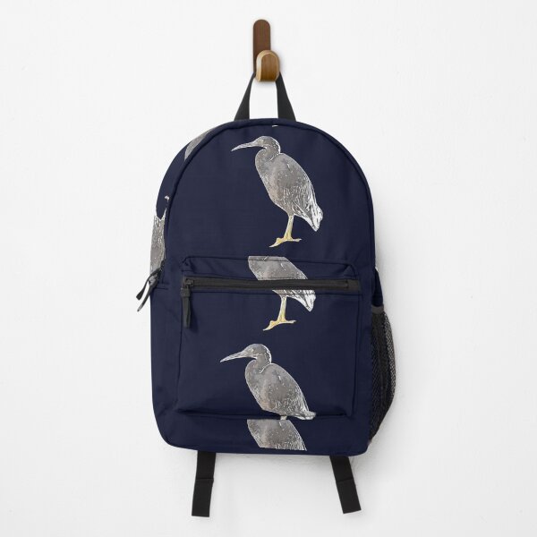 Item preview, Pacific Reef-Heron White Alternate Design designed and sold by designsasstultd.