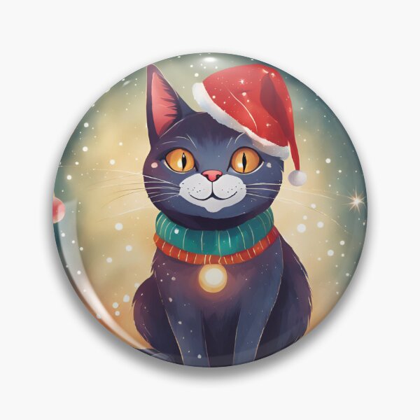 Item preview, Christmas cat designed and sold by Lilou13Magasin.