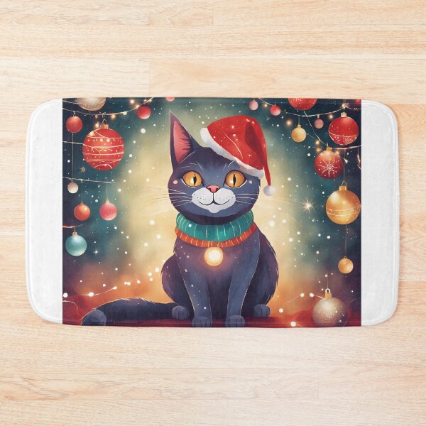 Item preview, Christmas cat designed and sold by Lilou13Magasin.