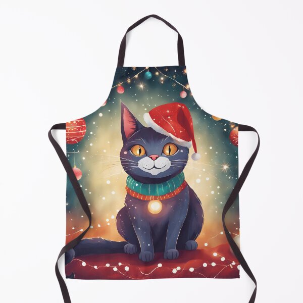 Item preview, Christmas cat designed and sold by Lilou13Magasin.