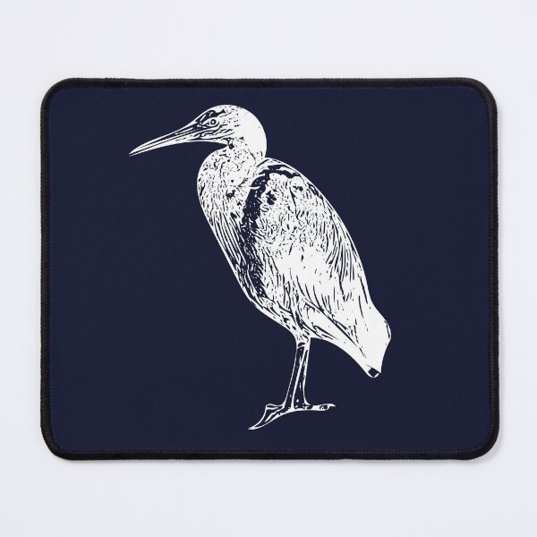 Item preview, Pacific Reef-Heron White Design designed and sold by designsasstultd.