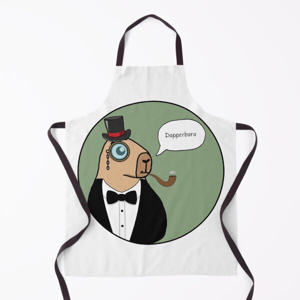 Item preview, Dapperbara Capybara! designed and sold by ProfanityFarm.